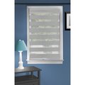 Eyecatcher 31 x 72 in. Cordless Celestial Sheer Double Layered Shade, Grey EY2511701